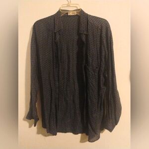 Vintage Versace Mens Long sleeve shift